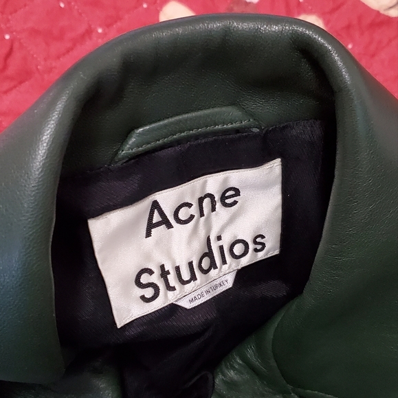 Acne studios mock leather jacket - Picture 8 of 10